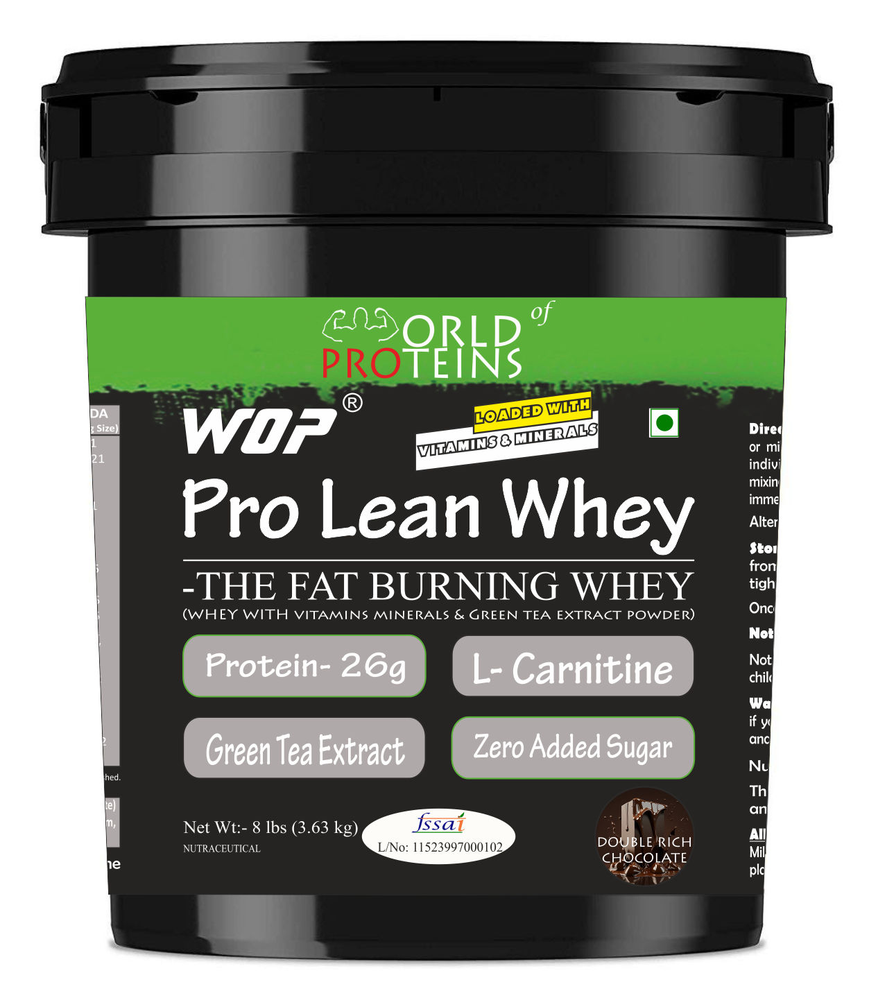 Wop Pro Lean Whey 8 Lbs Chocolate